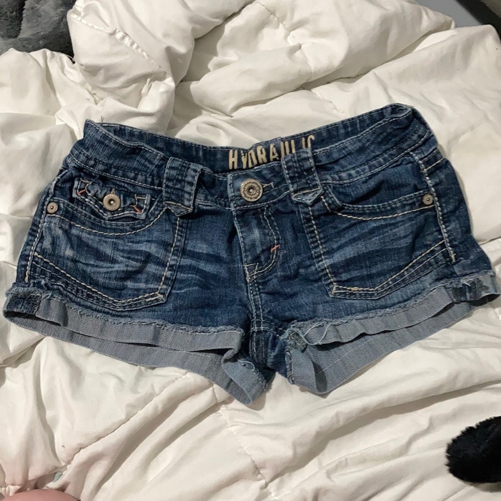 7/8 Jean shorts Hydraulic